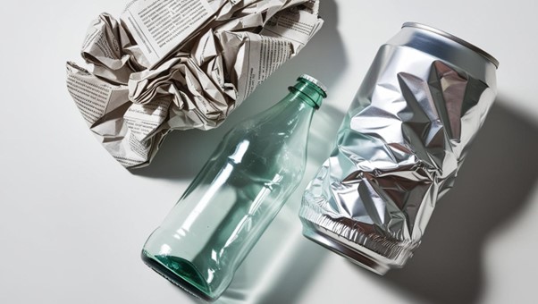 Recycled and Recyclable Materials: Paper, Glass, and Aluminum