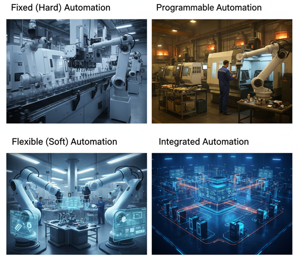 Types of Industrial Automation Systems
