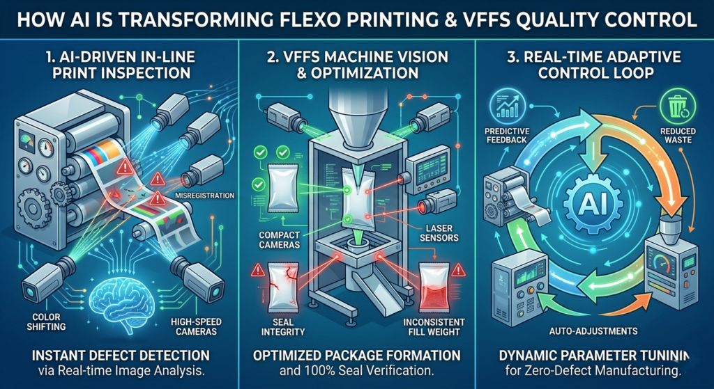 flexible packaging automation AI