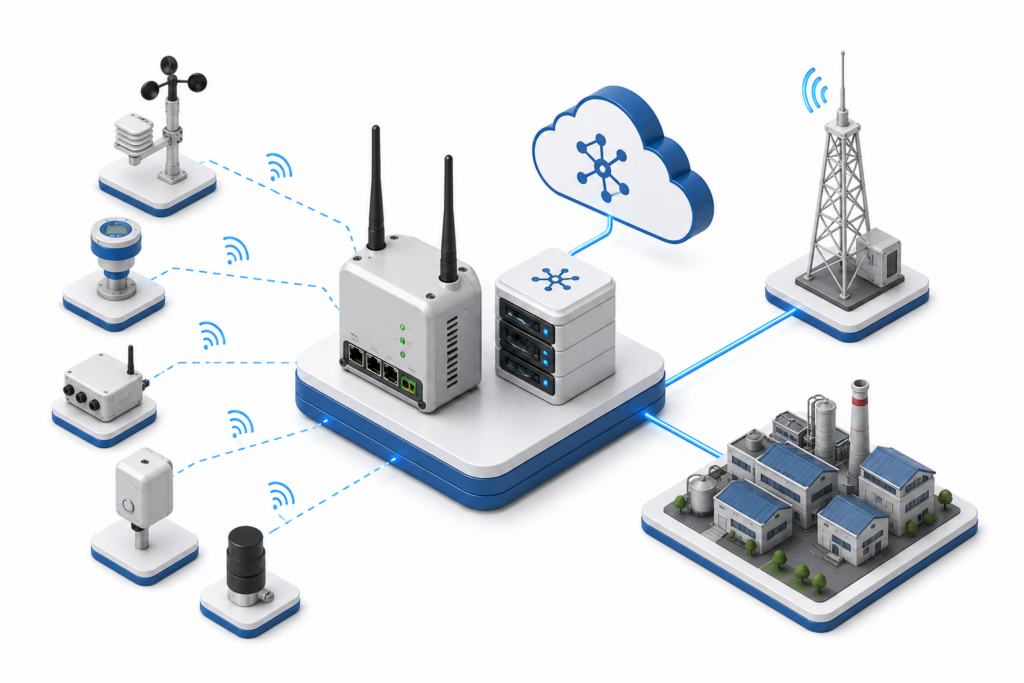 LoRaWAN and Wide-Area Sensor Integration​