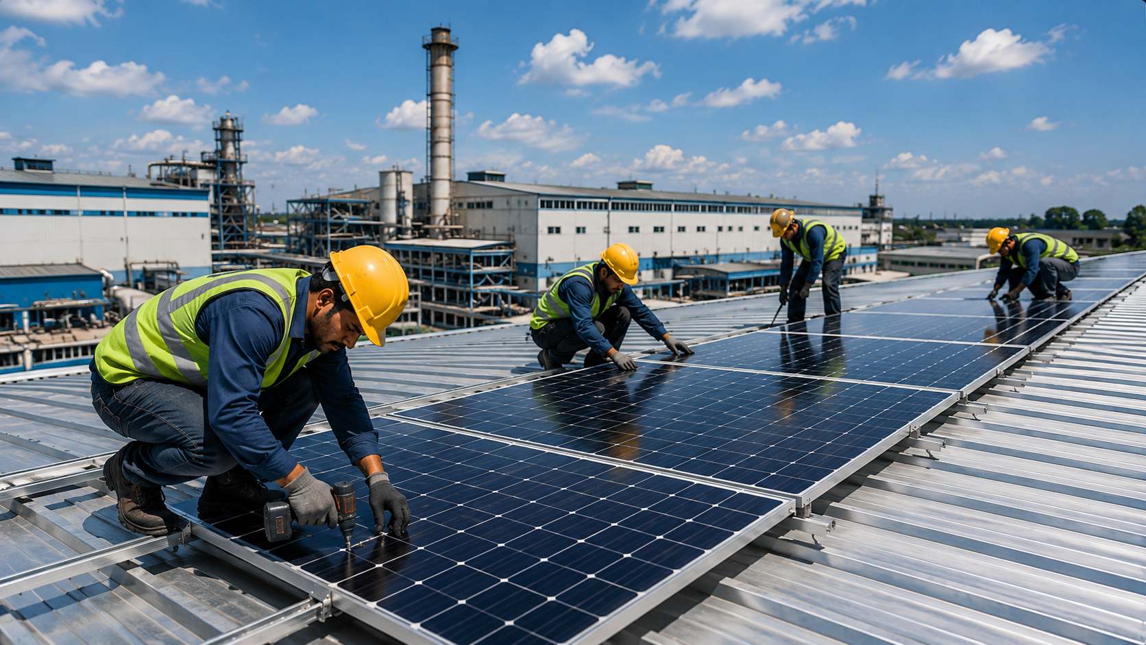 Solar EPC Services for Manufacturers | INGSOL