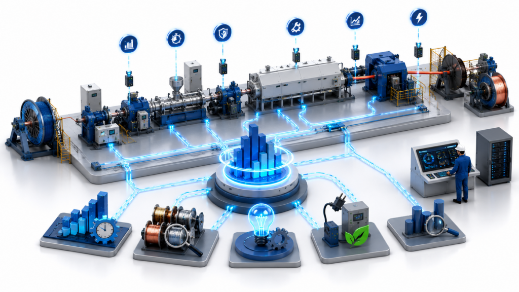 Wire, Cable & Conductor Manufacturing Process Optimisation