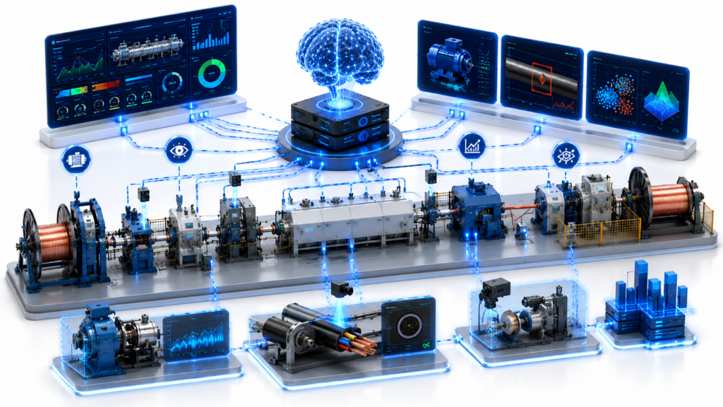 Wire, Cable & Conductor Manufacturing Industrial AI