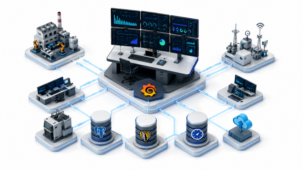 Grafana Within the INGSOL Technology Stack​