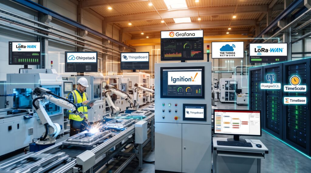 Technology Stack for Industrial Digital Transformation