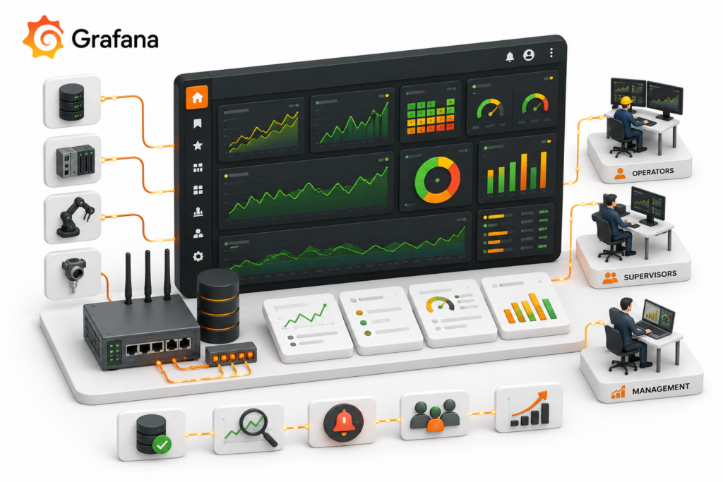 Grafana Making Your Factory's Data Visible​