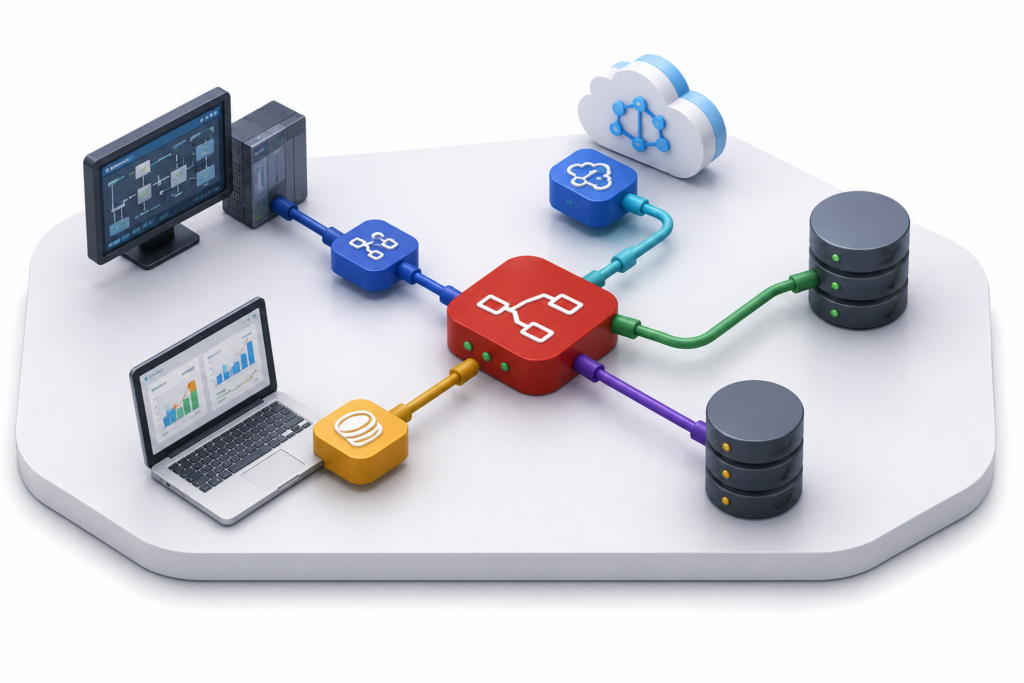 Integration Between SCADA, IoT and Databases