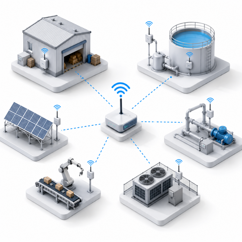 LoRaWAN Connecting the Parts of Your Factory Wires Can't Reach
