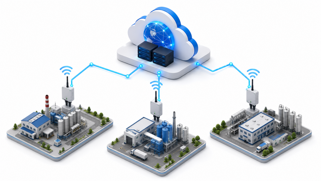 Multi-Site Sensor Connectivity