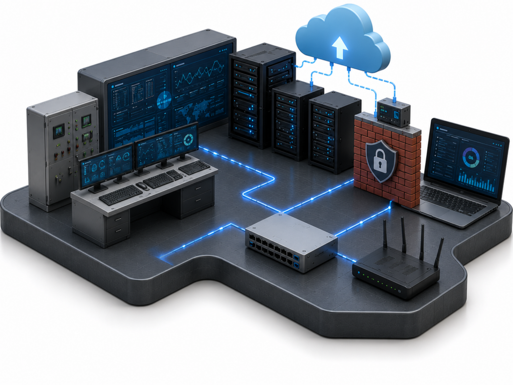 • OT Infrastructure: